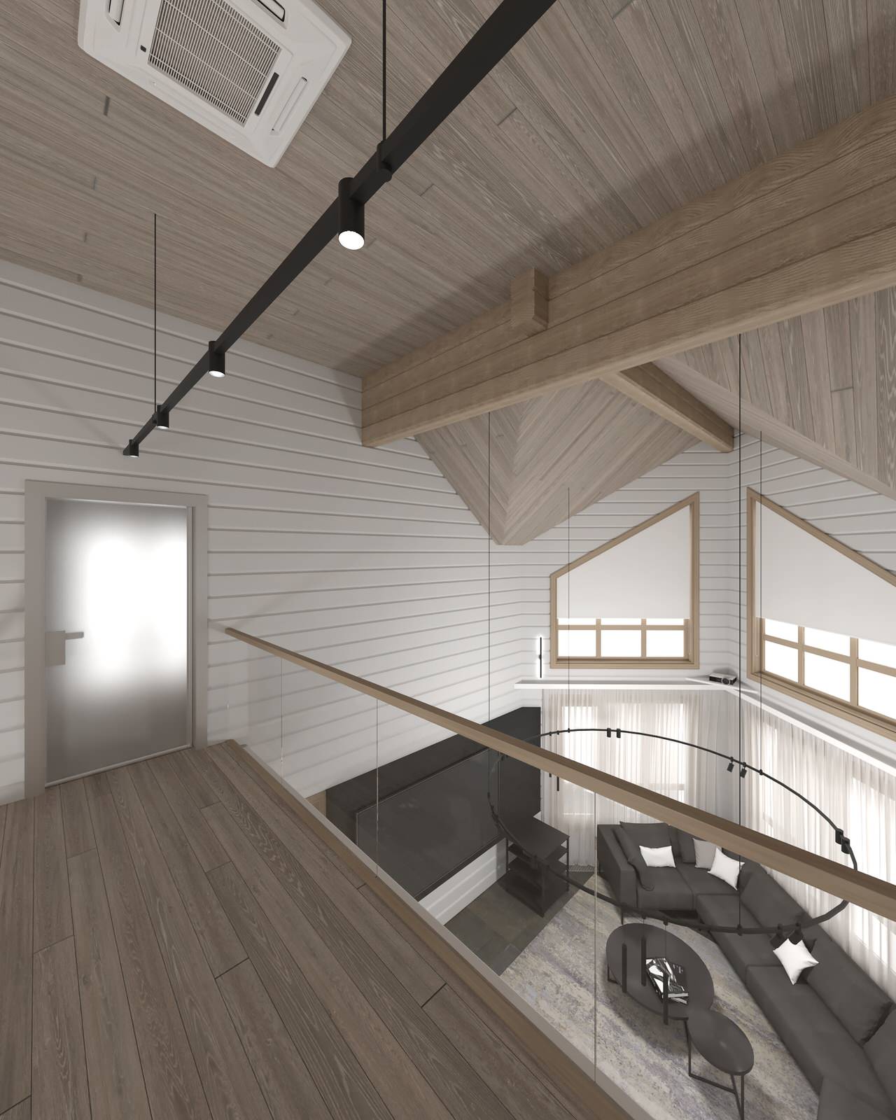 Дизайн интерьеров деревянного дома