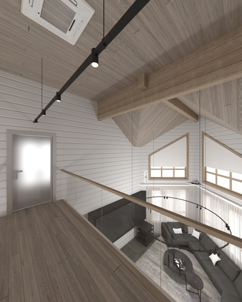 Дизайн интерьеров деревянного дома