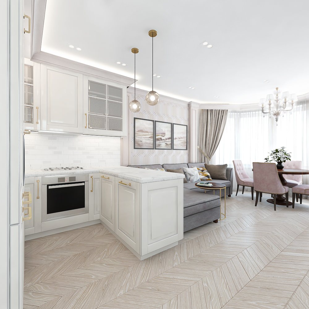 Квартира с кабинетом на Парнасе