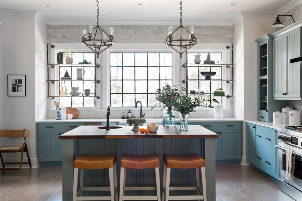 Farmhouse and Function Kitchen in Oak Brook - Farmhouse - Kitchen ...