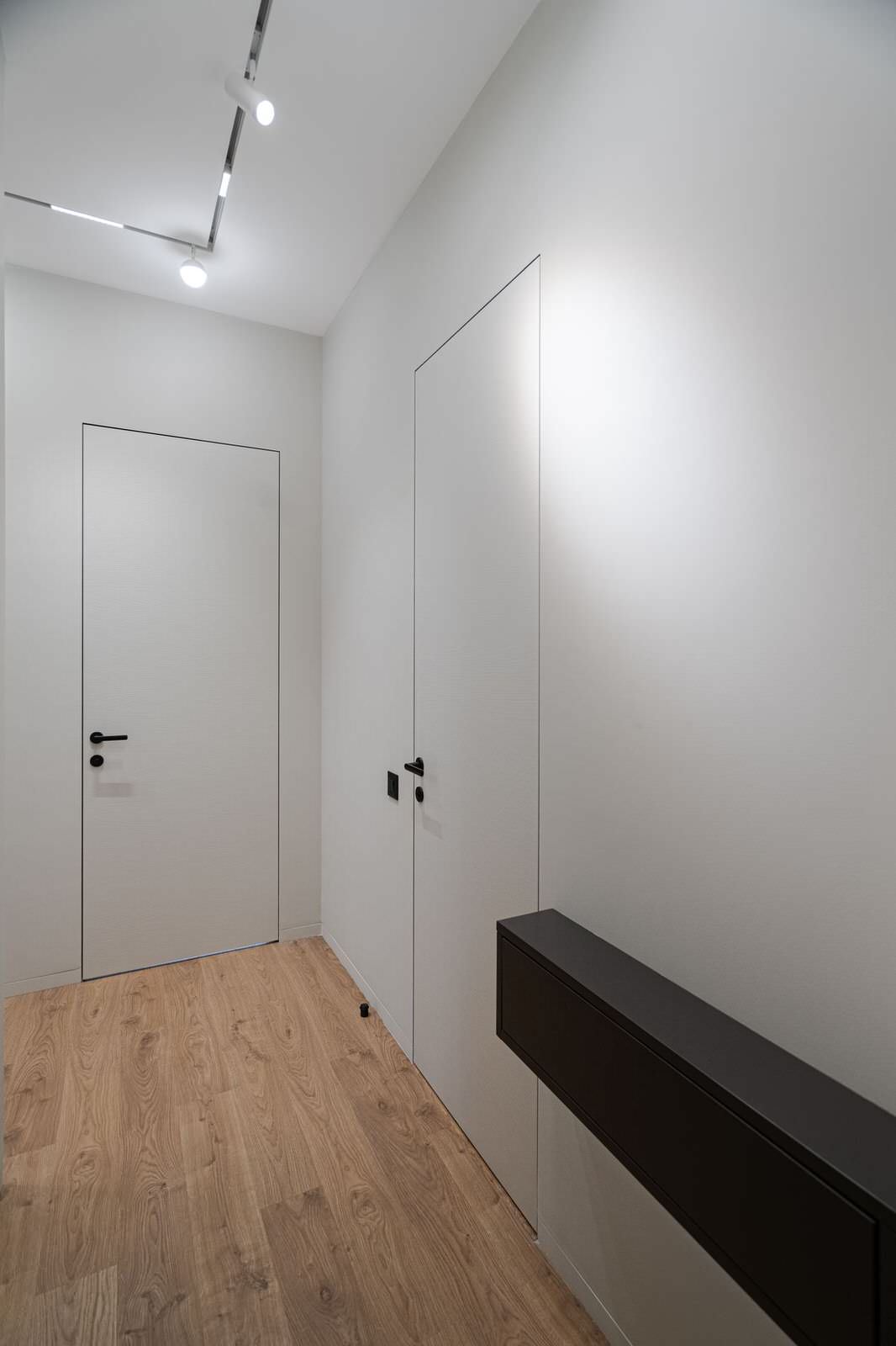 Серый минимализм | 58 кв.м.