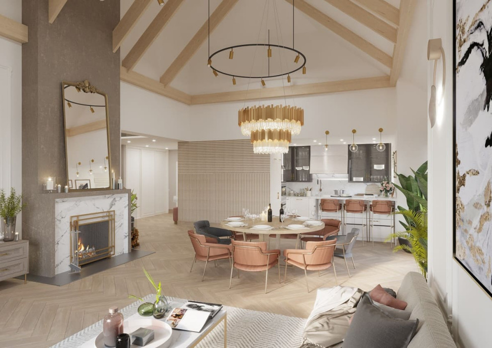 Загородный дом для молодой семьи с ребенком