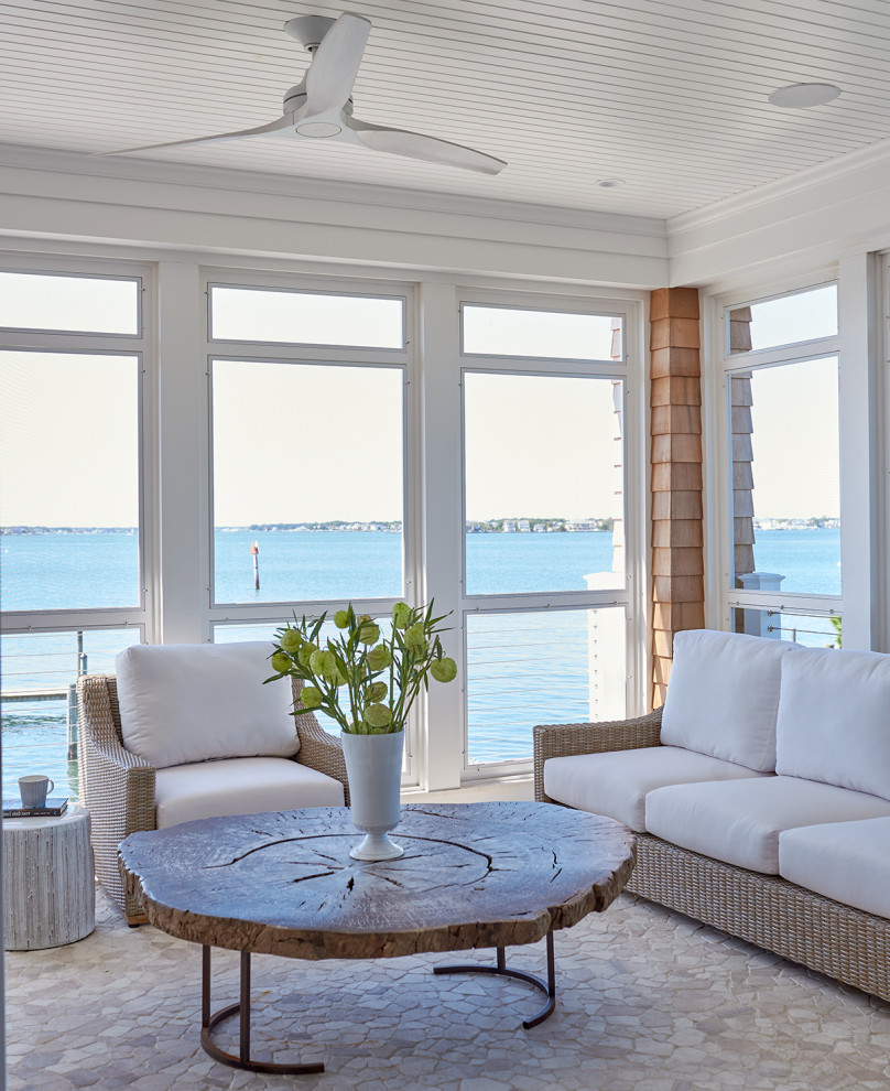 It's In The Details- Full Home Design - Beach Style - Sunroom - New ...