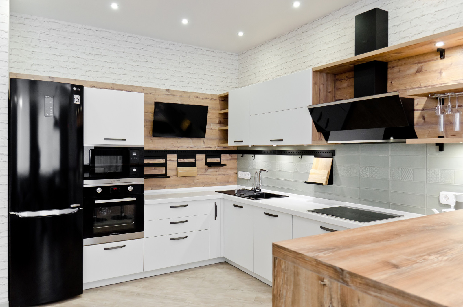 Лофт - светлый, комфортный.