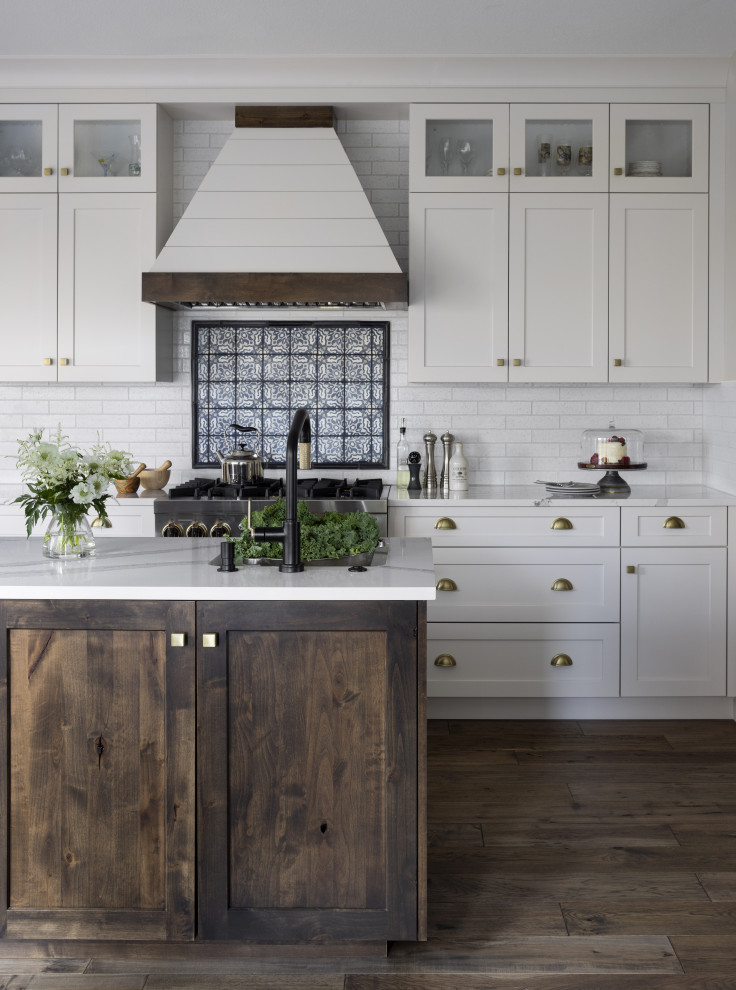 Inspiration for a transitional kitchen remodel in Denver