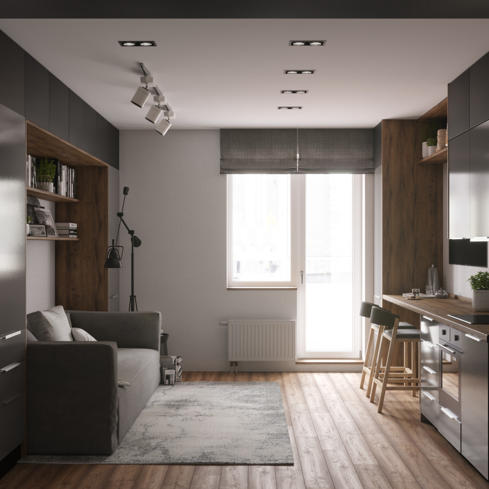 Квартира - студия .