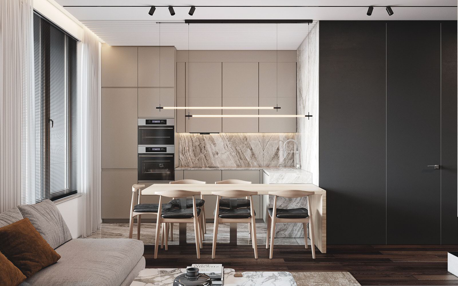 Интерьер ЖК Futurist "Место силы"