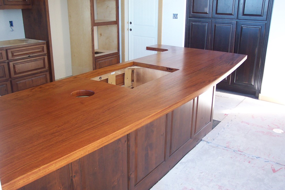 Brizilian Cherry, Jotoba Face Grain Counter Tops