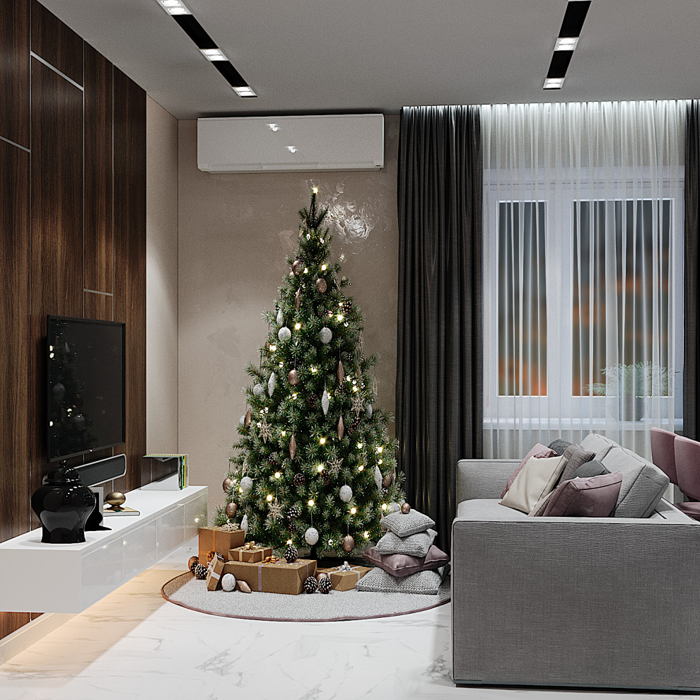 Дизайн проект 2х комнатной квартиры