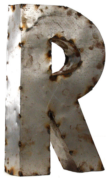 Metal Letter R Small