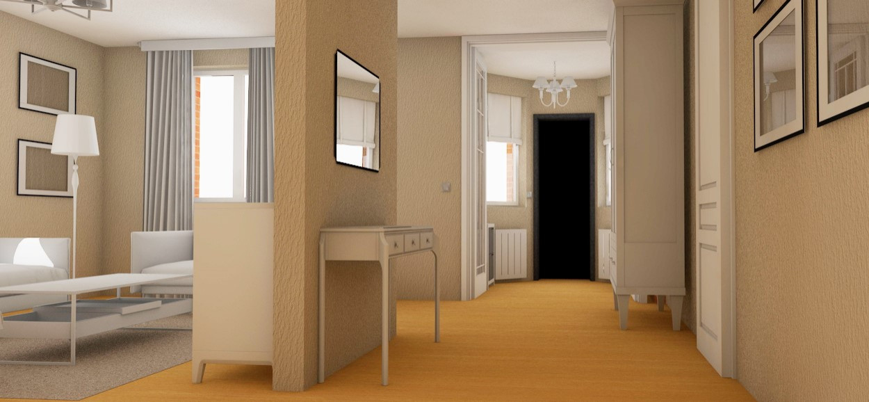 Загородный дом Ромашкино коллажи и объемы