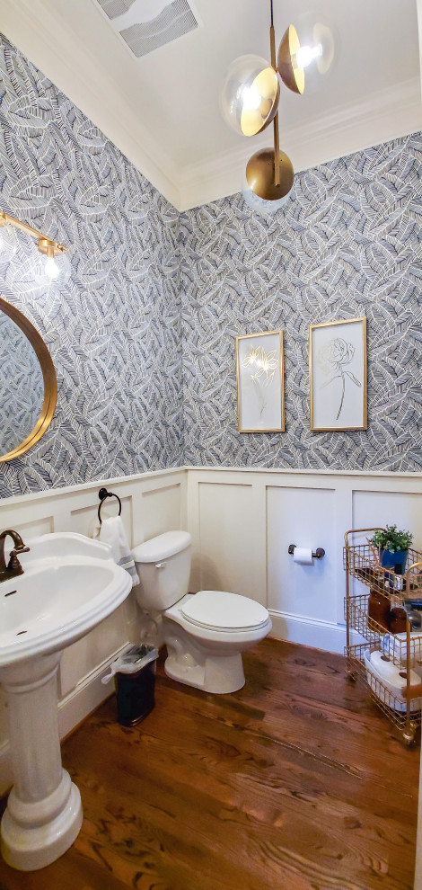 LC Powderoom - Midcentury - Powder Room - Charlotte - by Stellar Design ...