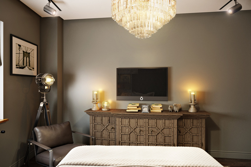 Квартира в современном стиле с элементами лофт-стилистики