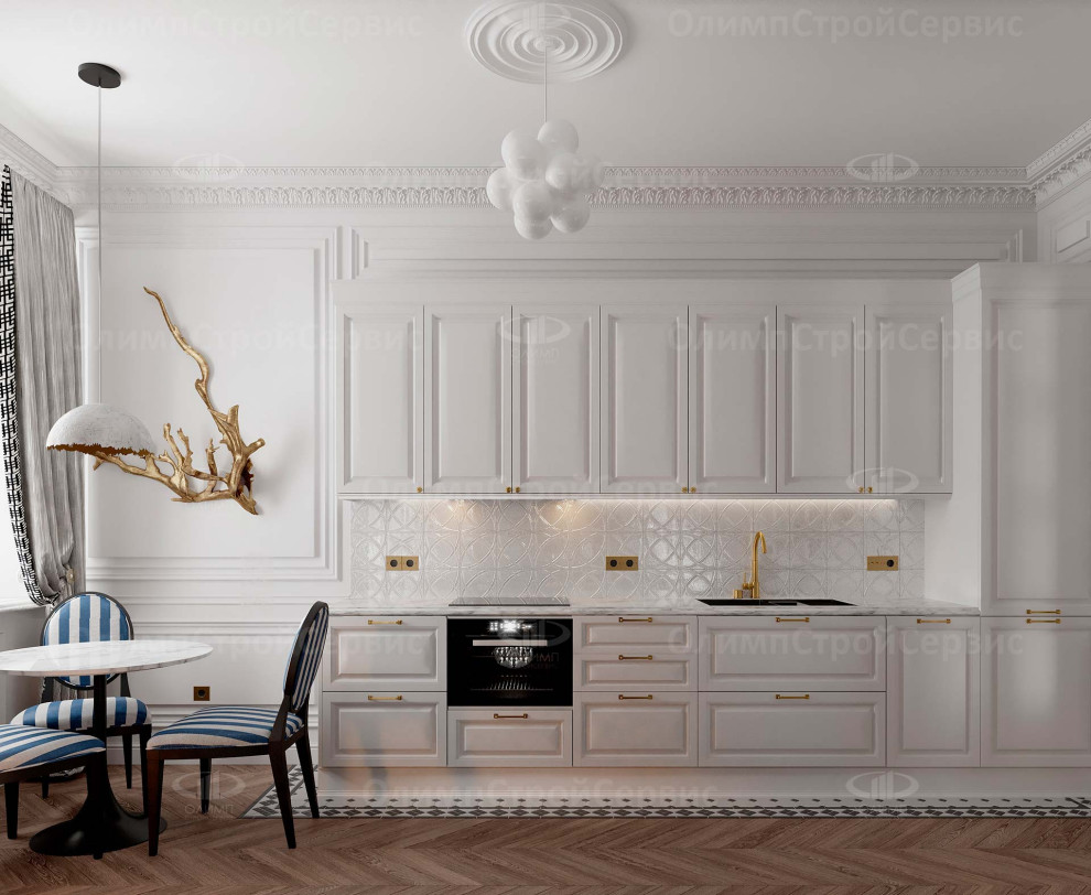 Дизайн интерьера квартиры в классическом стиле