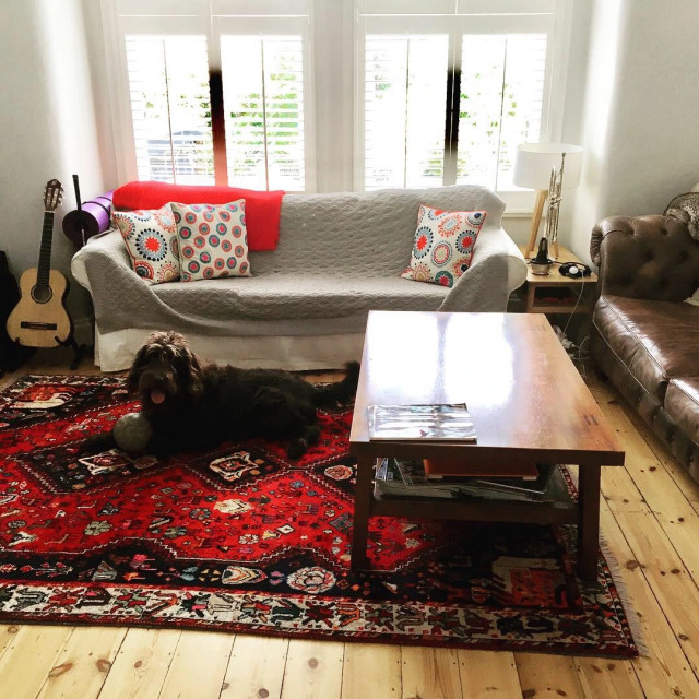 BEFORE Home staging project victorian-living-room