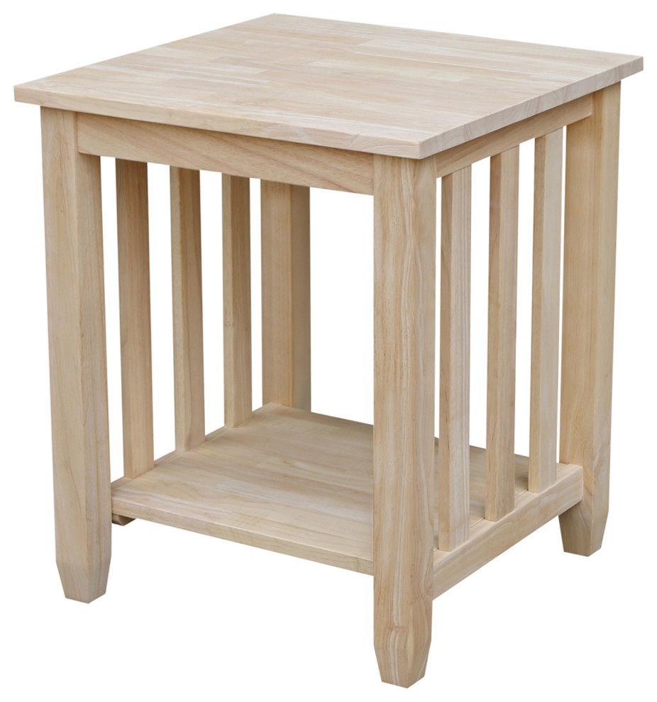 Mission Tall End Table