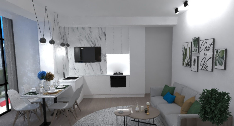 3 вариант квартиры в Сочи изолированный