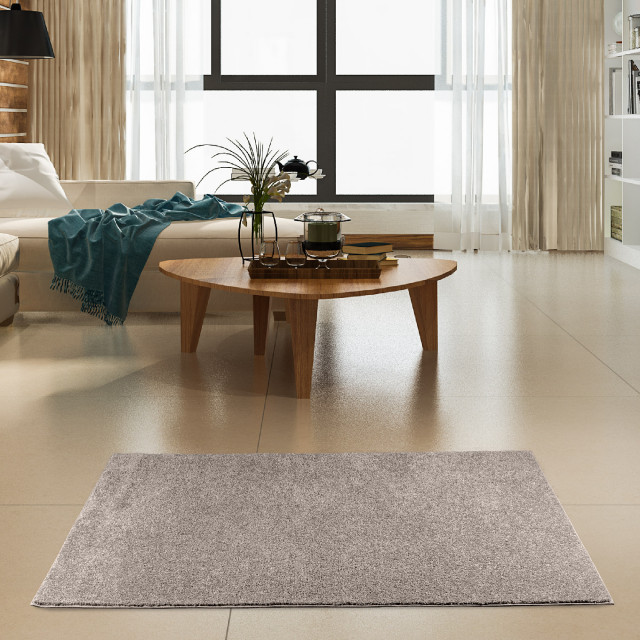 Modern Plush Solid - Pet and Kids Friendly Made in USA, Area Rug, 30