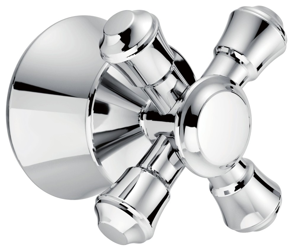 Delta Cassidy Tub and Shower Cross Handle, Chrome