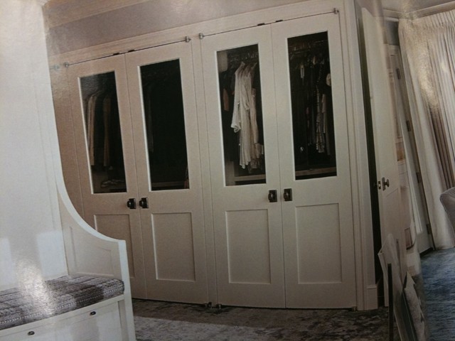 Masterbed Closet Door Traditional Bedroom Other