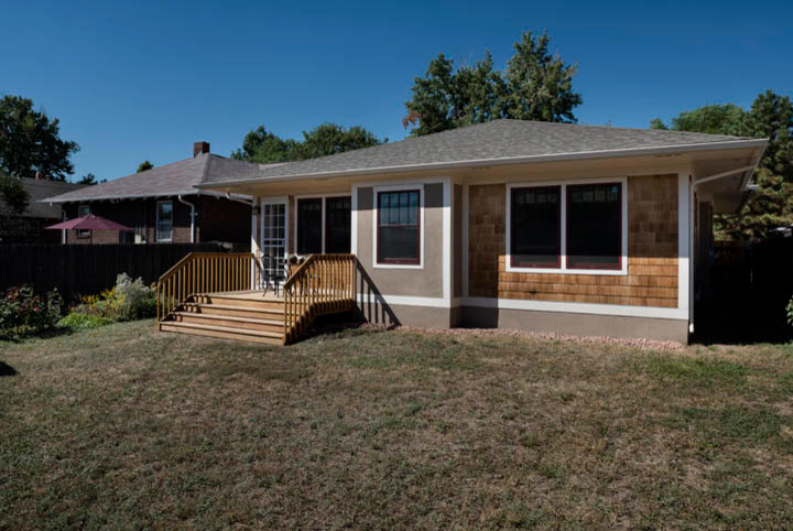 Transitional exterior home photo in Denver