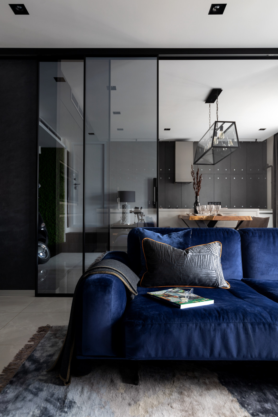 Квартира 170м2 | BLACK NATURE | Современный индустриальный стиль