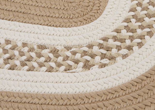 Flowers Bay Rug, Cuban Sand, 2'x6' - Traditional - Hall And Stair ...