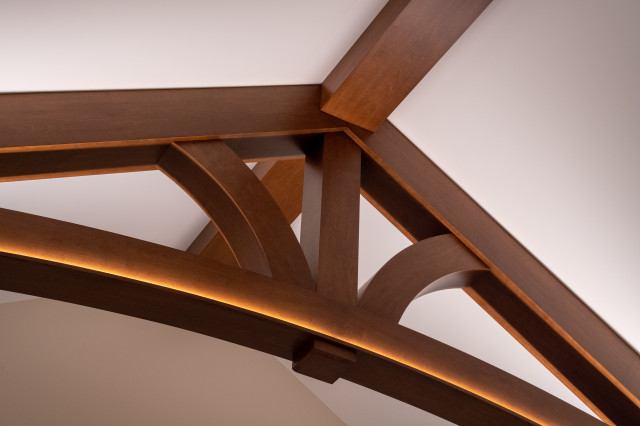 Private Residence mid-century-eingang
