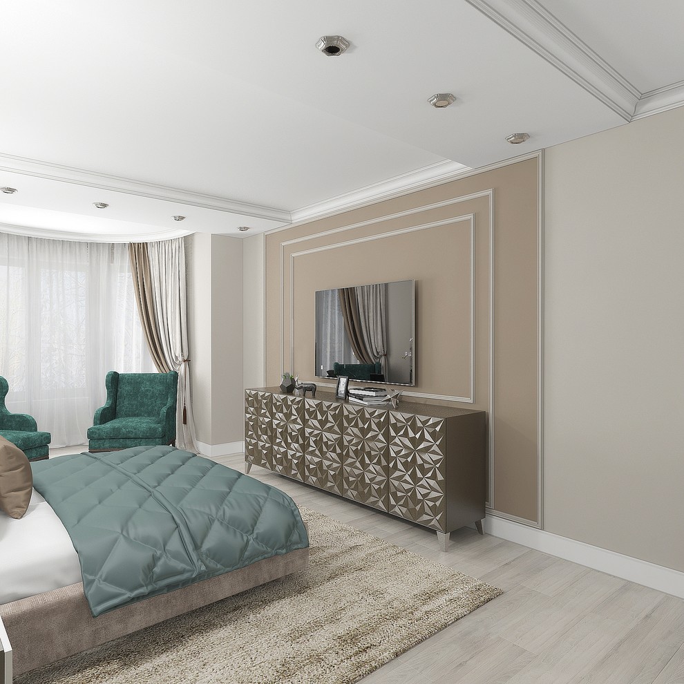 Дизайн дома площадью 93 кв.м в классическом стиле