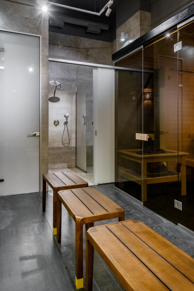 Дизайн интерьера фитнес центра.