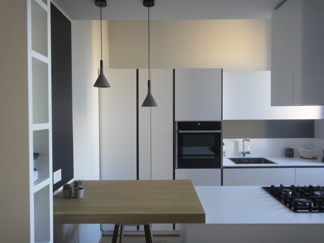 Casa Vecchia Milano "moderna" minimalistisch-kueche