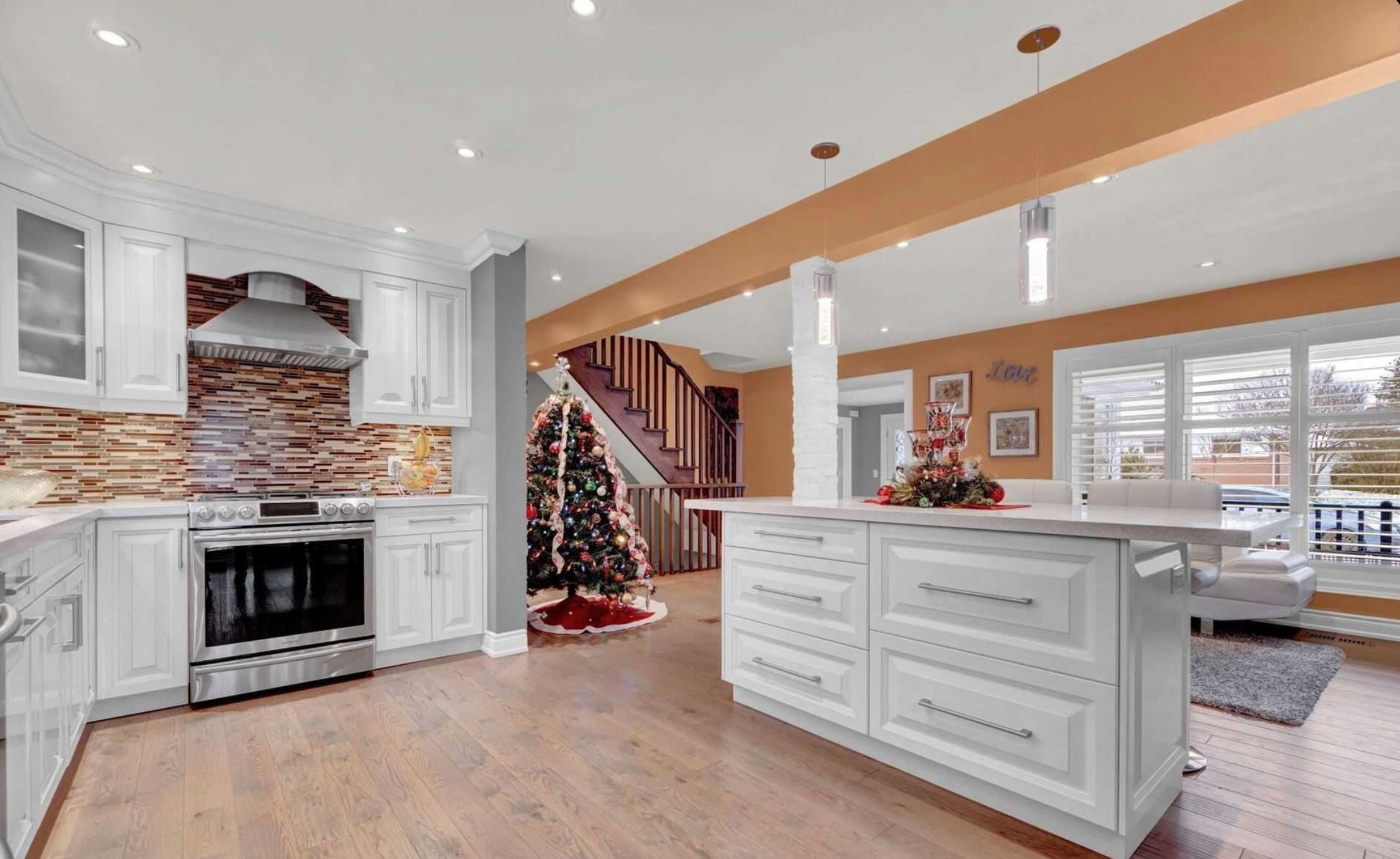 Open concept Living/Kitchen