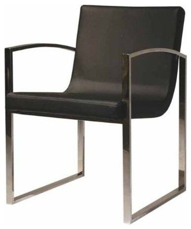 Nuevo Living Clara Lounge Chair - Black