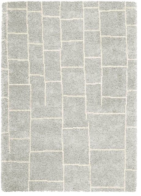 Logan Rectangular Rug, Grey, 200x290 cm