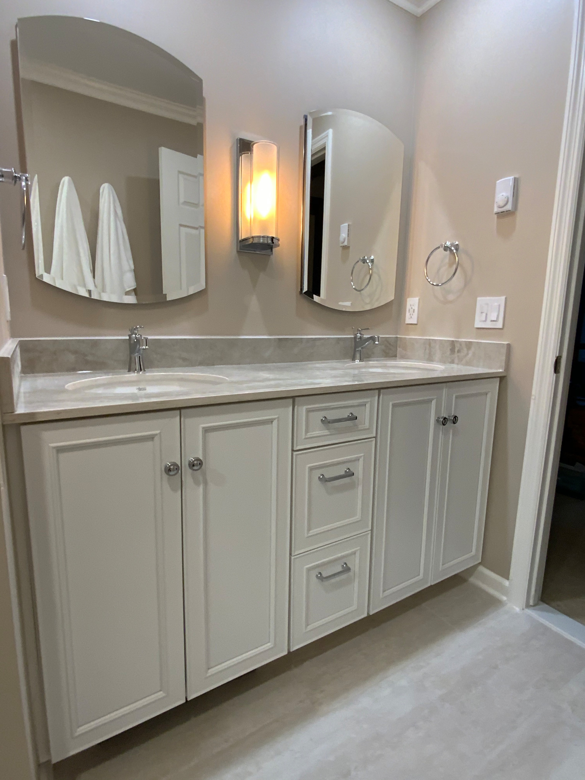 Remodeled Hall Bathroom