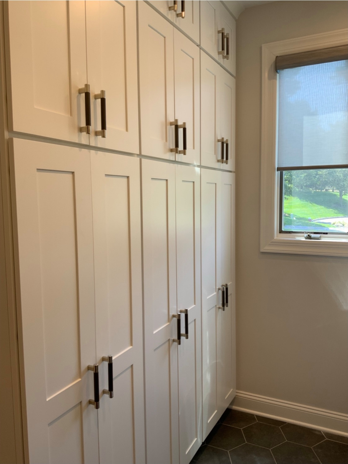 Transitional Laundry Room