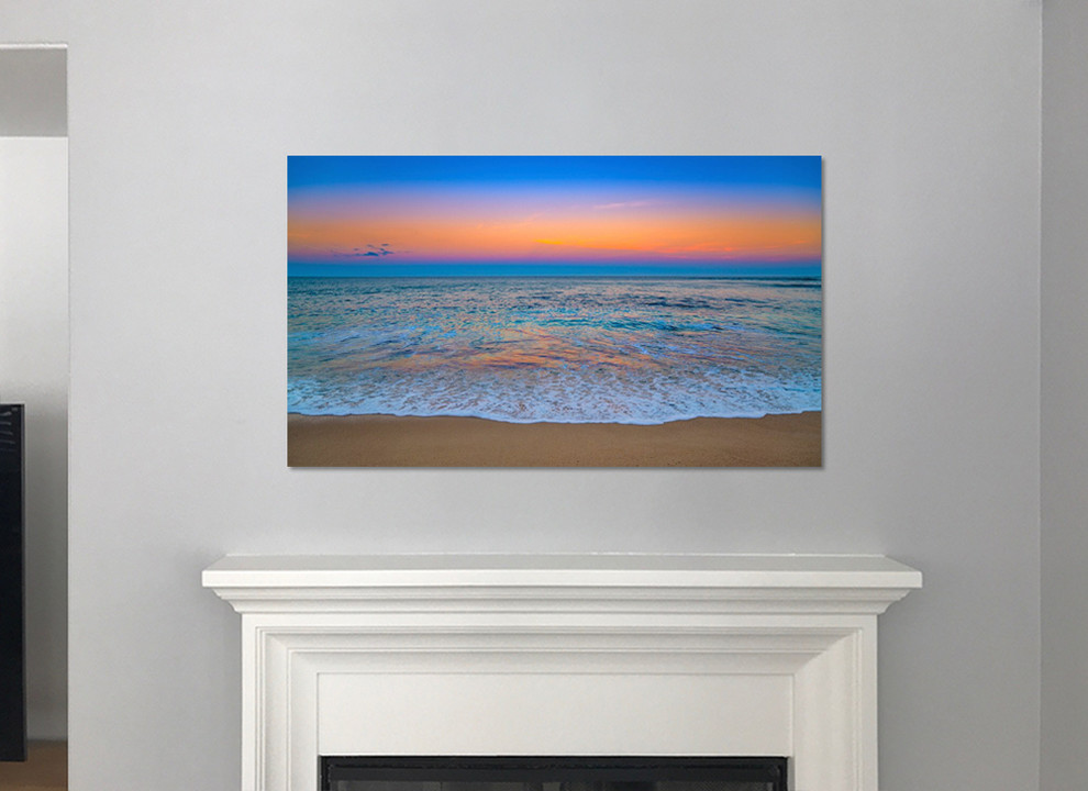 Aaron Chang Fine Art: Mantle Art - Pastel Beach - Contemporary - San ...