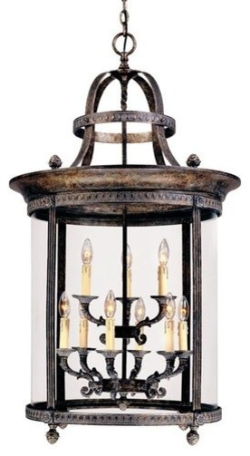 World Imports WI1609 9 Light Indoor Pendant French Country Influence Co