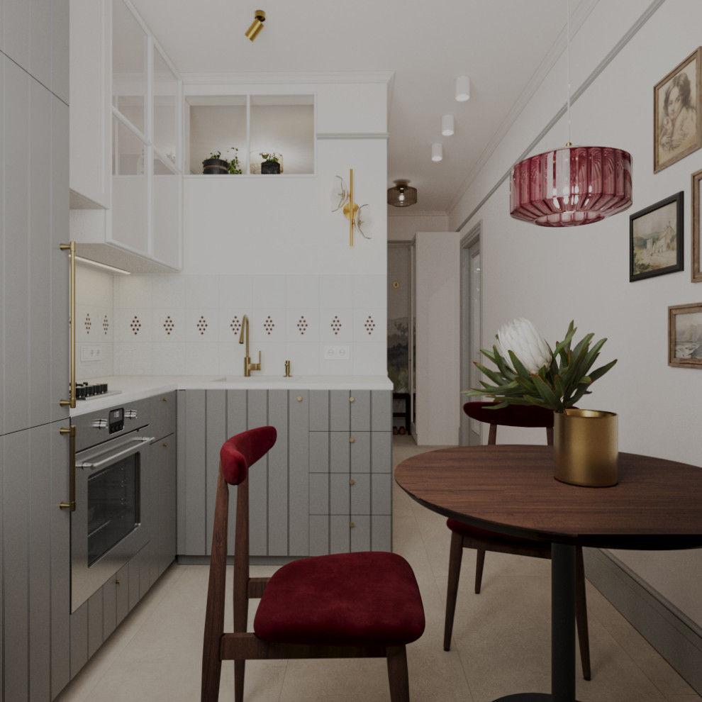 Квартира в Москве для молодой девушки  Площадь: 33,4 м2.