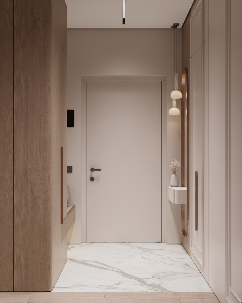 ЖК "Primavera" (104 кв). Прихожая и коридор