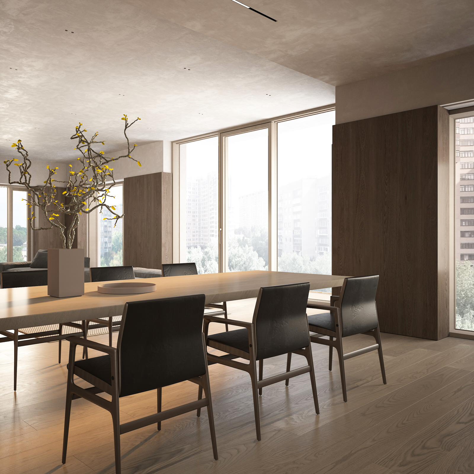 Интерьер квартиры в "Вишневый сад"