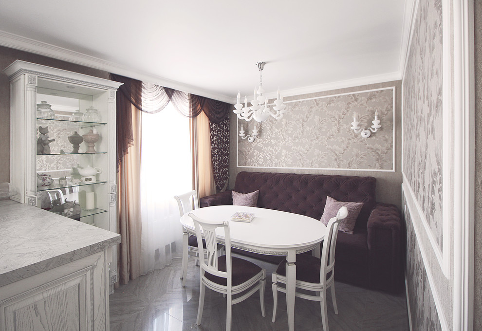 Трехкомнатная квартира в стиле современная классика