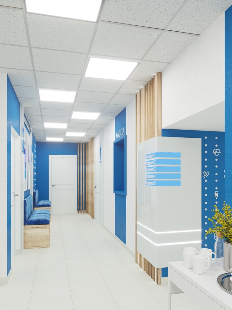 Дизайн концепция платного отделения больницы