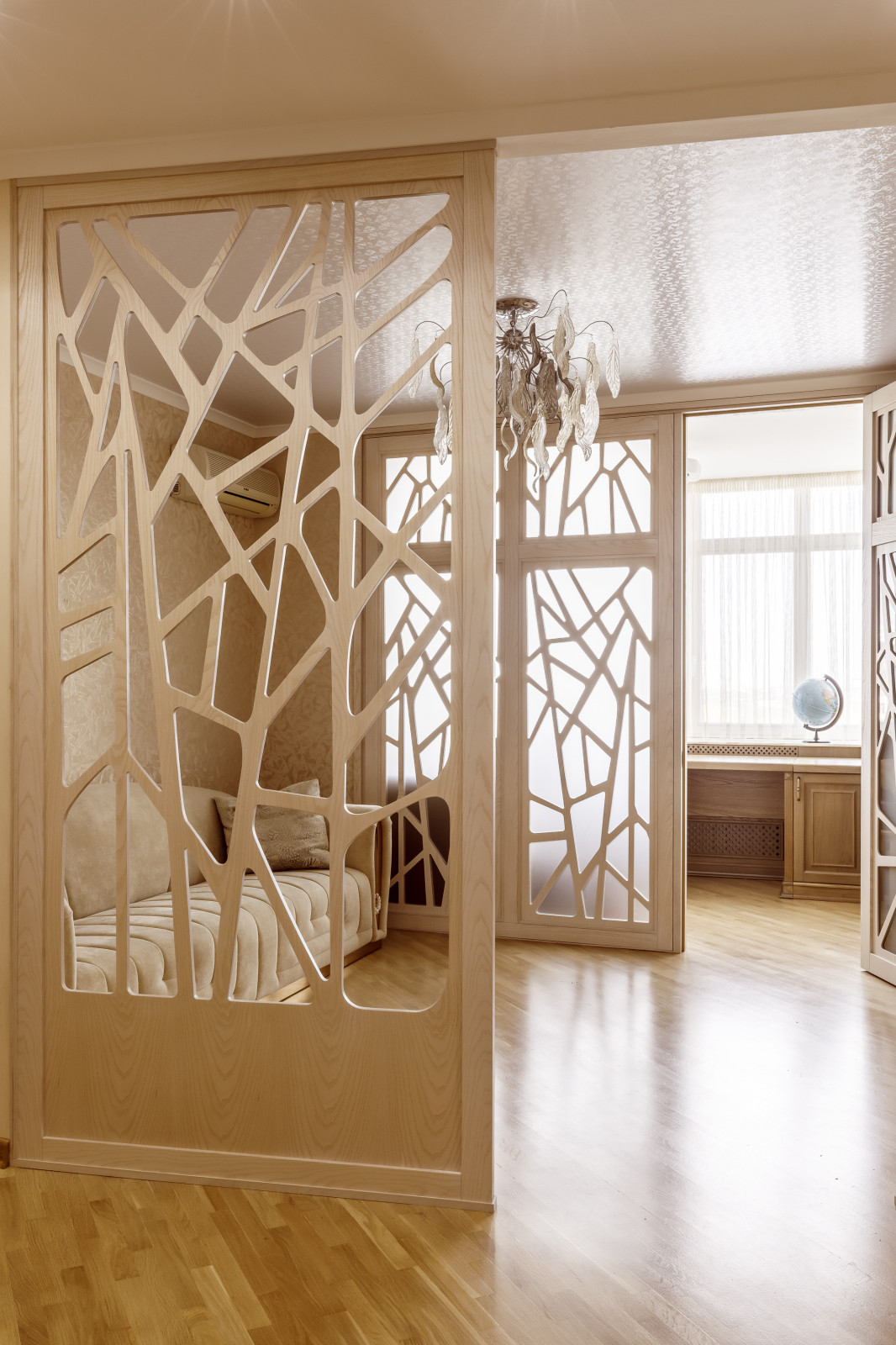 Авторские перегородки и двери в современной стиле "Fantasy"