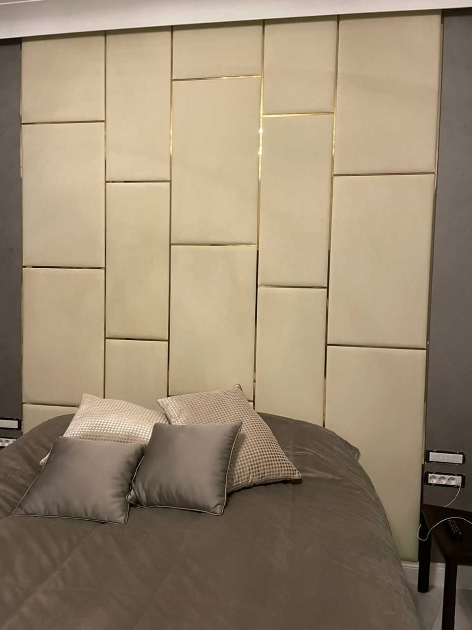 Мягкие стеновые панели в интерьере. Наше производство