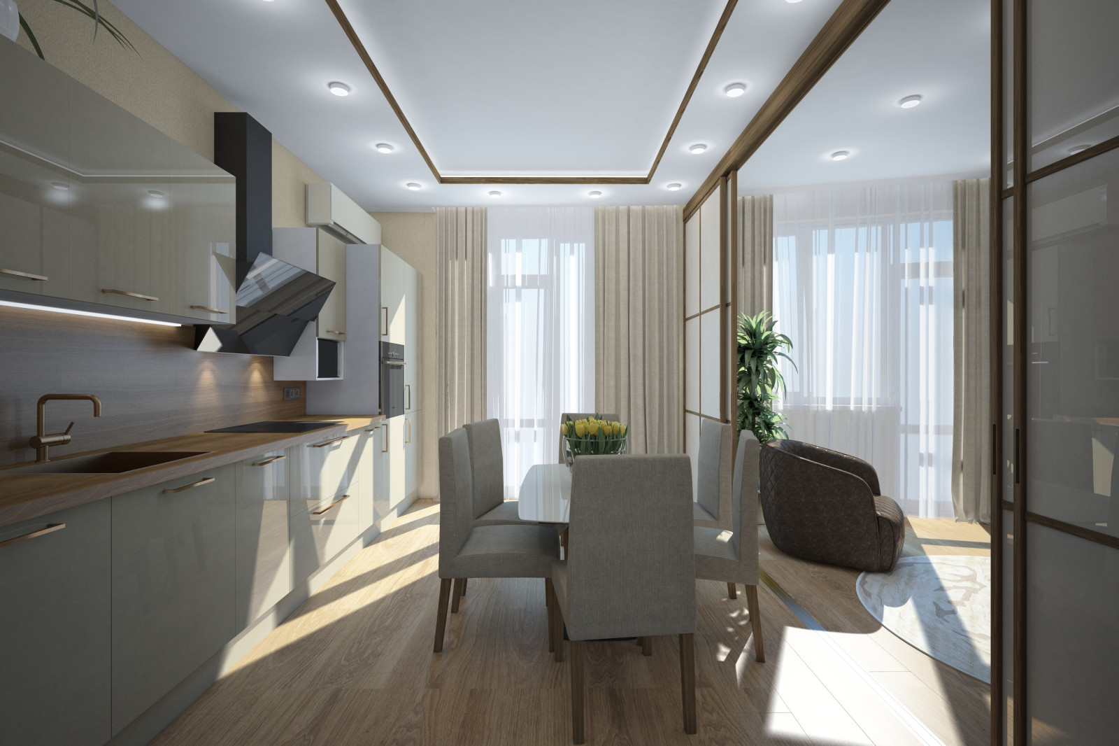 Квартира в ЖК Два Капитана.