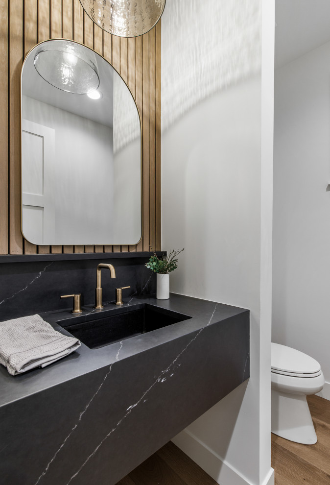 Modern French Country French Country Powder Room Denver by ATK