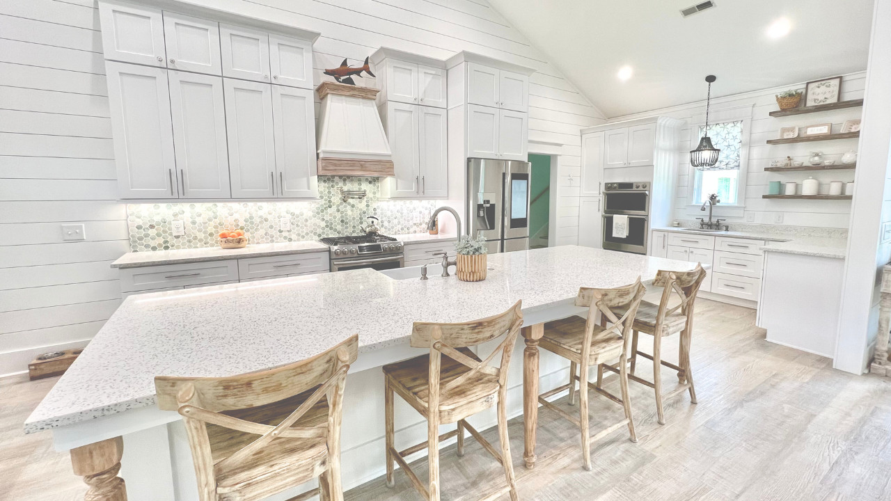 Custom Coastal Kitchen