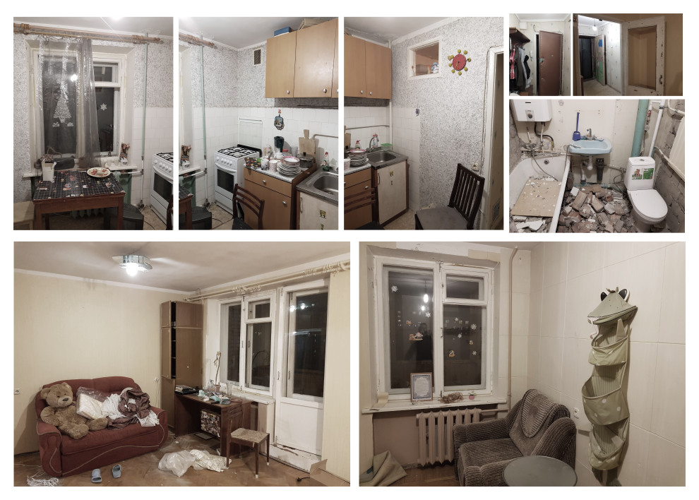 Квартира фотографа "ДО" ремонта