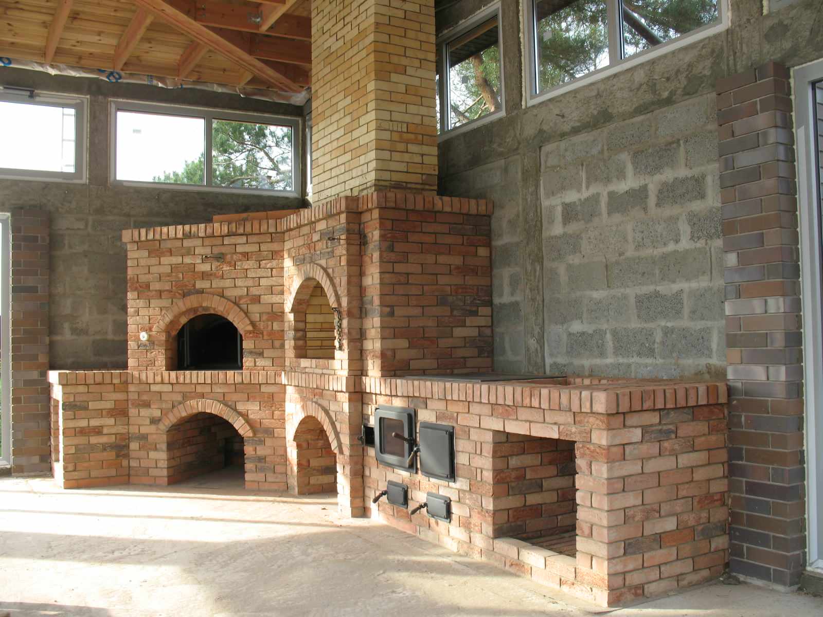 Барбекю комплексы